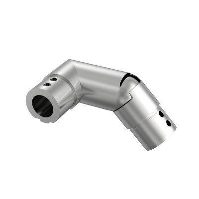 ROUND SLOT CAP RAIL ACCESSORY - 25-55° ADJUSTABLE ELBOW RIGHT