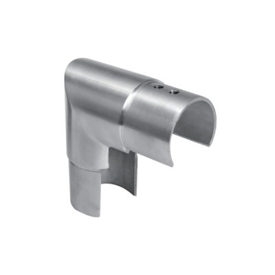 ROUND SLOT CAP RAIL ACCESSORY - 90° ELBOW VERTICAL