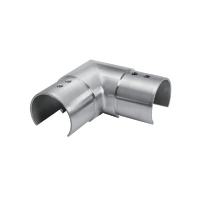 ROUND SLOT CAP RAIL ACCESSORY - 90° ELBOW HORIZONTAL