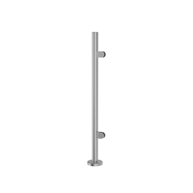 Stainless steel round mount | Durable end mount