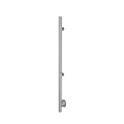 STAINLESS STEEL ROUND POST WALL MOUNT - END