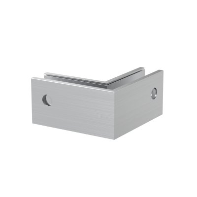ALU39 ALUMINUM BASE SHOE OUTSIDE CORNER - FASCIA MOUNT