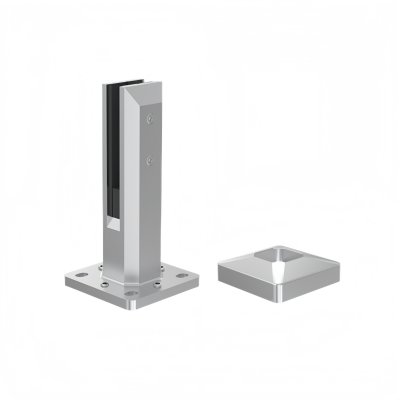 SQUARE BASE SPIGOT WITH BASE & COVER - ADJUSTABLE STAIRCASE 0-42°
