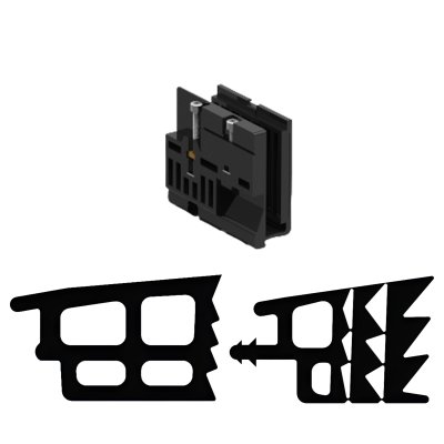 ALU39 RUBBER SET