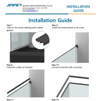A30036 aluminum base with LED handrail shoe installation note 5N.M_04