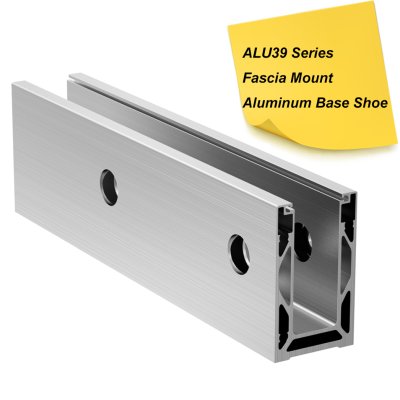 ALU39 ALUMINUM BASE SHOE - FASCIA MOUNT