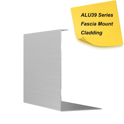 ALU39 CLADDING - FASCIA MOUNT