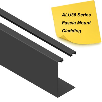 ALU36 CLADDING - FASCIA MOUNT