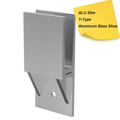 ALU SLIM ALUMINUM BASE SHOE - Y TYPE