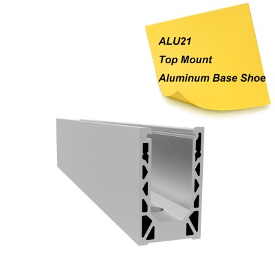 ALU21 ALUMINUM BASE SHOE - TOP MOUNT