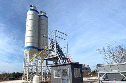 Anhui Xuancheng - HZS50 Concrete Mixing Plant - Successful Operation