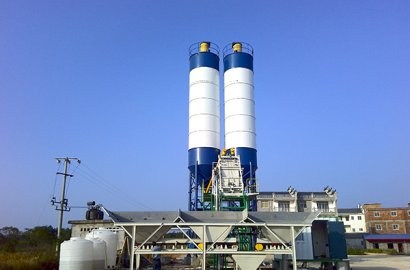 Anhui Anqing - HZS35 Concrete Mixing Plant - Successful Operation