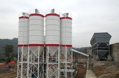 Fuling, Chongqing - HZS180 Concrete Mixing Plant - Successful Operation