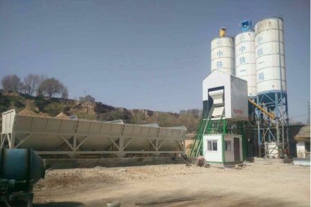 Huite takes you to learn about the HZS50 concrete mixing plant