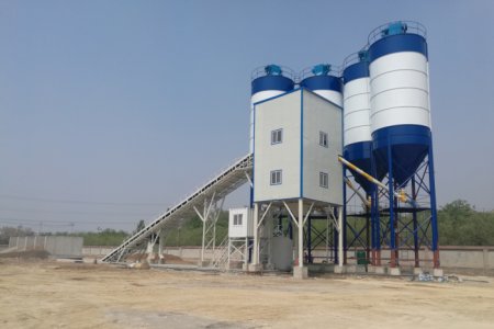 HZS120 Mixing Station of Advanced Concrete Production Equipment