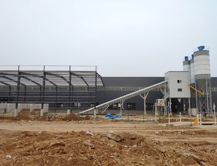 HZN120 Concrete mixing plant