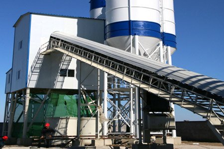 What is the ISO system for concrete mixing plants?