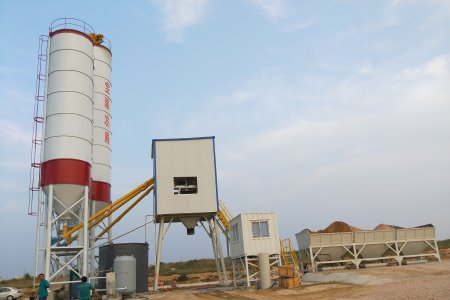 How to create a small, efficient and stable HZS50 mixing plant equipment