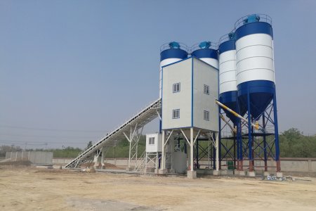 Mixing plant equipment that minimizes construction period to the greatest extent possible