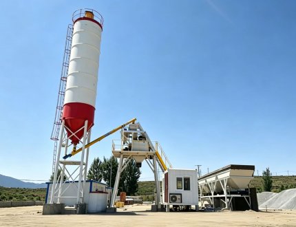 HZS35 Stationary Concrete Batching Plant