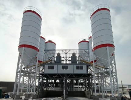 2HZS180 Stationary Concrete Batching Plant