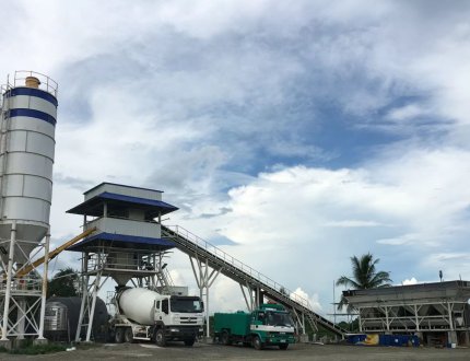 HZS60 Stationary Concrete Batching Plant