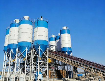 HZS210 Stationary Concrete Batching Plant