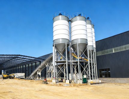 HZS120 Stationary Concrete Batching Plant