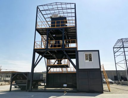 HZM210 Foundation Free Concrete Batching Plant