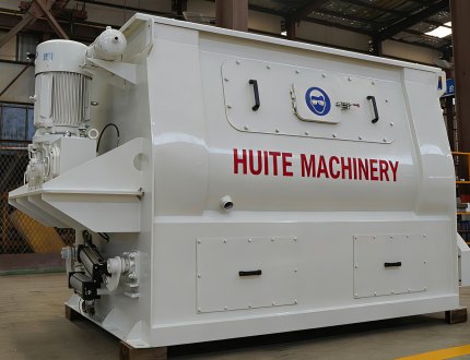 HUITE JS4000 Twin-Shaft Forced Dry Mortar Mixer 