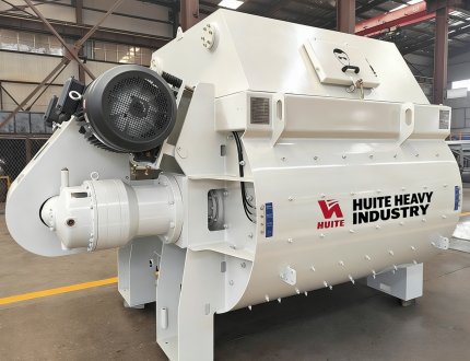 HUITE JS2000 Twin-Shaft Forced Concrete Mixer