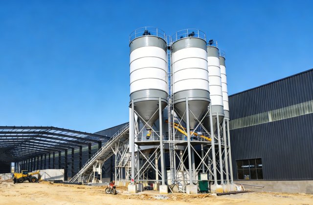 Saudi Arabia - HUITE HZS120 Stationary Concrete Batching Plant - Successful Operation