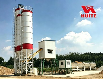 HZS50 Stationary Concrete Batching Plant