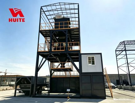 HZM210 Foundation Free Concrete Batching Plant