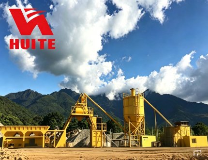 HZM50 Foundation Free Concrete Batching Plant