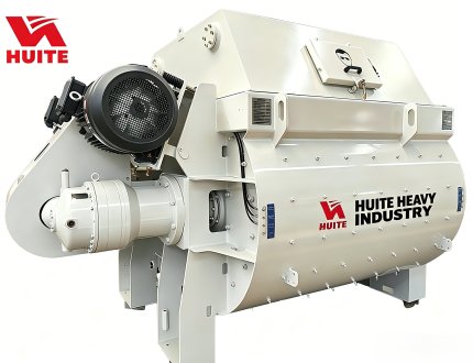 HUITE JS2000 Twin-Shaft Forced Concrete Mixer