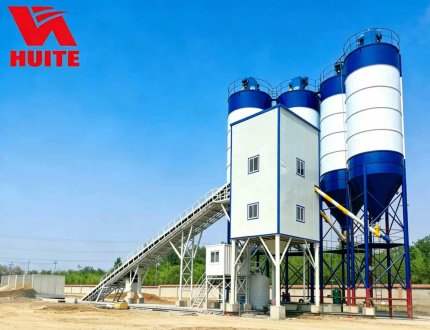 HZN120 Precast Concrete Batching Plant
