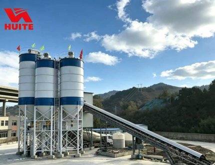 HZS180 Stationary Concrete Batching Plant
