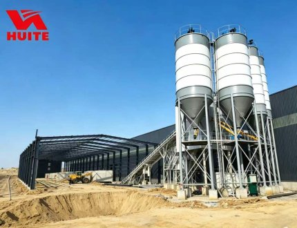 HZS120 Stationary Concrete Batching Plant