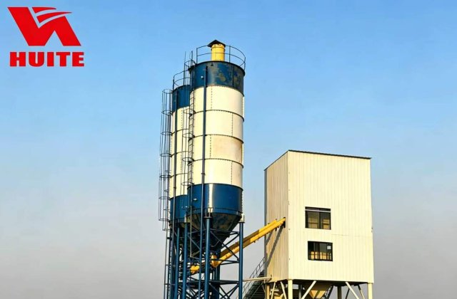 Vietnam - HUITE HZN120 Precast Concrete Batching Plant - Successful Operation