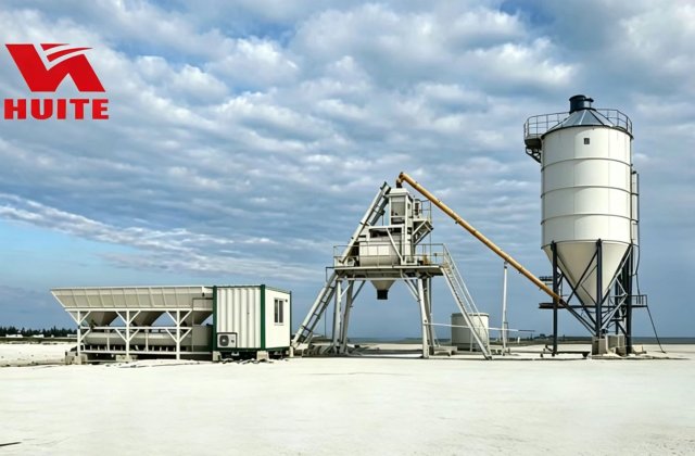 Maldives - Hui-Te HZS75 Concrete Batching Plant Project - Successful Operation