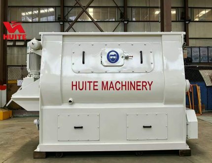 HUITE JS4000 Twin-Shaft Forced Dry Mortar Mixer 