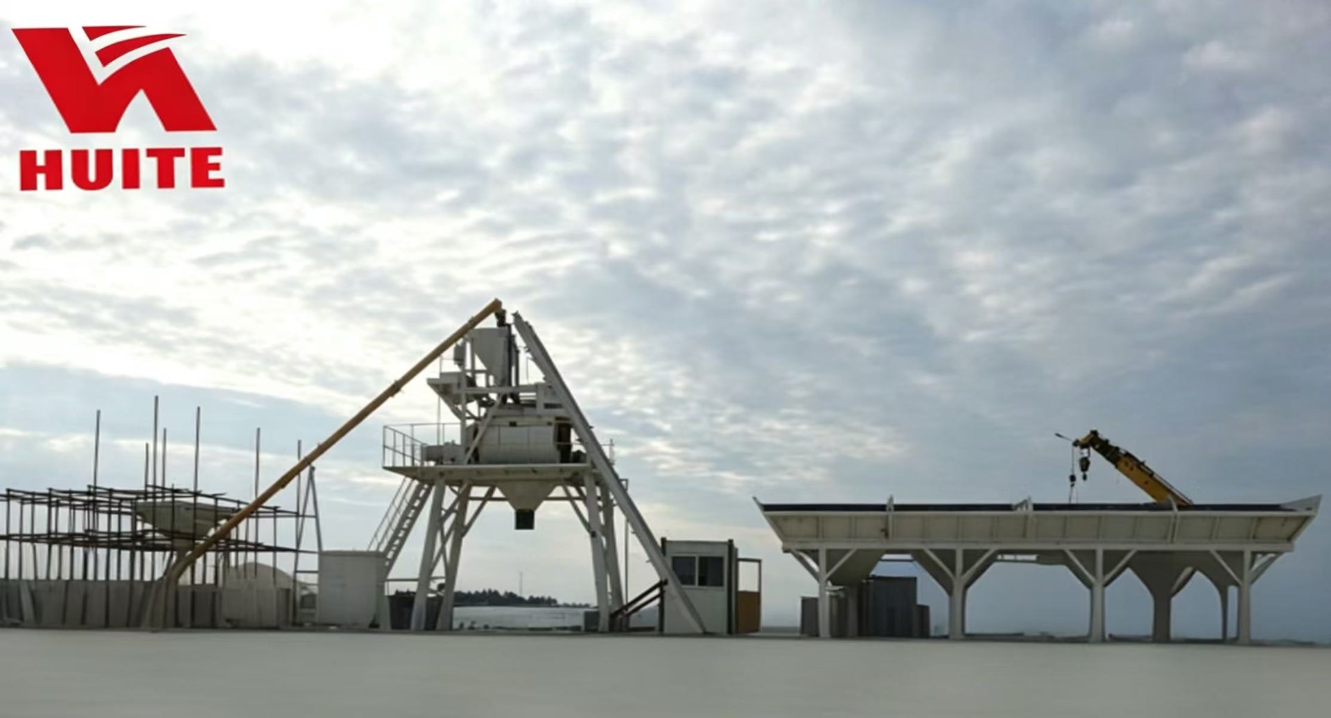 Hui-Te HZS75 Concrete Batching Plant 