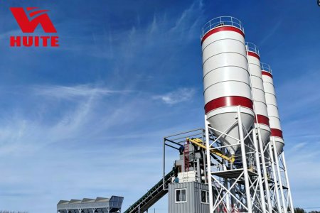 HUITE T-Series Compact Concrete Batching Plant: Smaller Footprint, Lower Investment, Same High Capacity as Standard Model