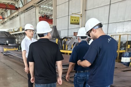 Palestinian Clients Visit HUITE and Finalize Concrete Batching Plant Cooperation Order
