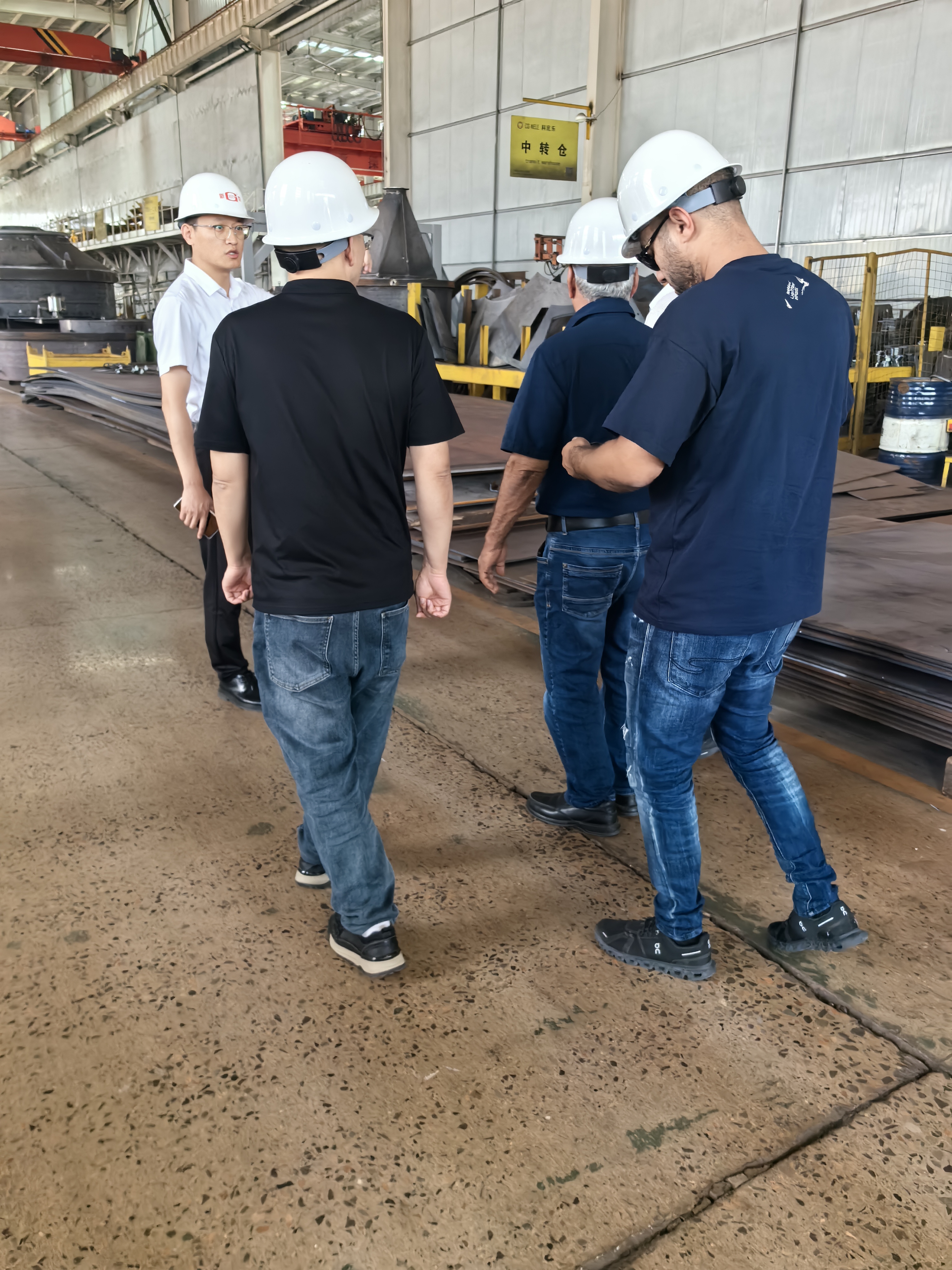 Palestinian Clients Visit HUITE and Finalize Concrete Batching Plant Cooperation Order