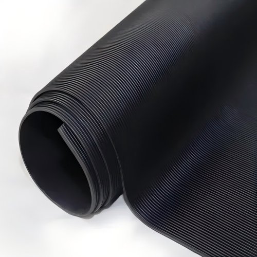 Fine Ribbed Rubber Flooring