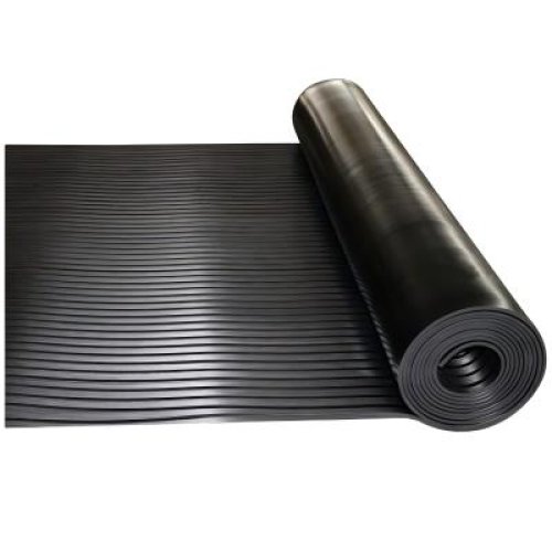 Wide Rib Rubber Flooring