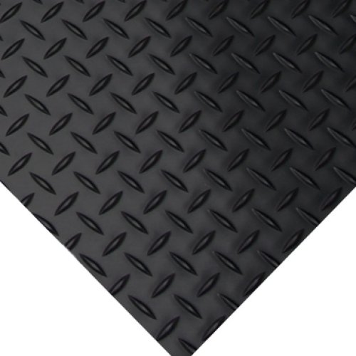 Diamond plate rubber mat