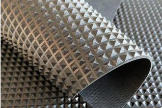 Small pyramid anti slip rubber mat